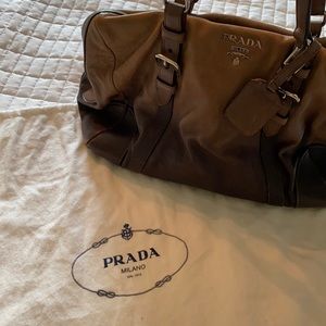 Prada ombré handbag